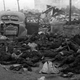 The charred remains of Japanese civilians after the firebombing of Tokyo on the night of March 9-10, 1945 (Ishikawa Kōyō)